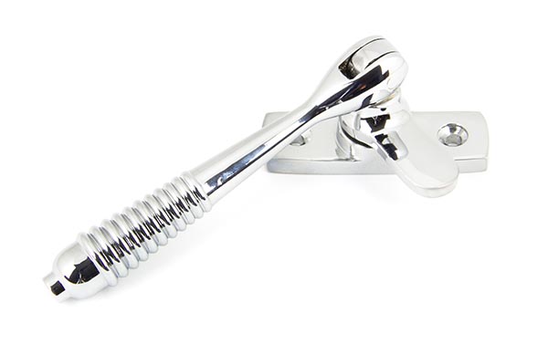 Polished Chrome Locking Reeded Fastener
