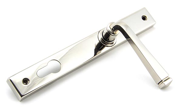 Polished Nickel Avon Slimline Lever Espag. Lock Set