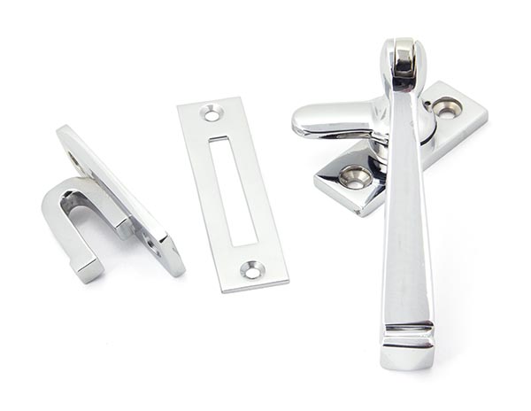 Polished Chrome Locking Avon Fastener
