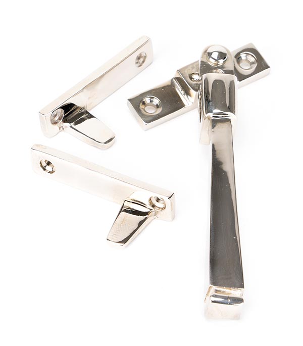 Polished Nickel Night-Vent Locking Avon Fastener