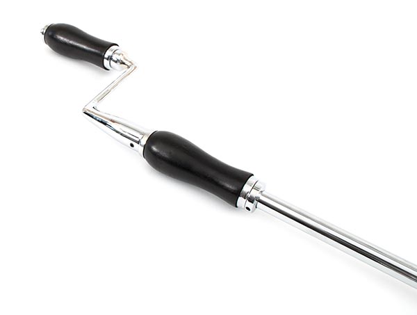 Polished Chrome 1-1.75m Telescopic Window Winder