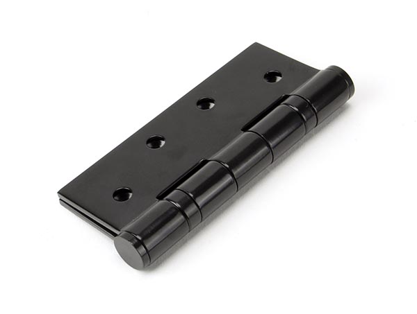 Black 4" Ball Bearing Butt Hinge (pair)
