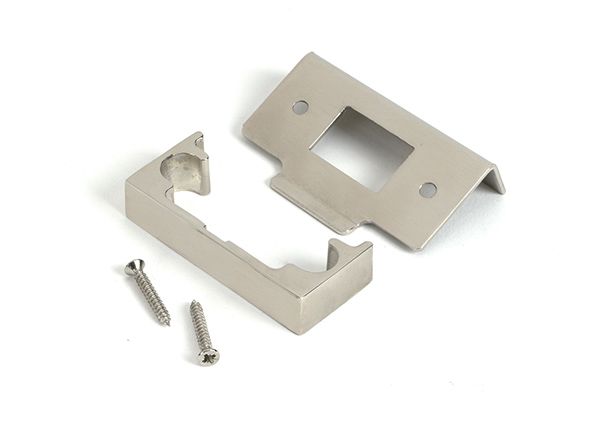 Nickel ½" Rebate Kit for Tubular Mortice Latch