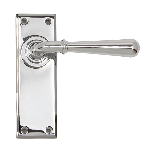 Polished Chrome Newbury Lever Latch Set