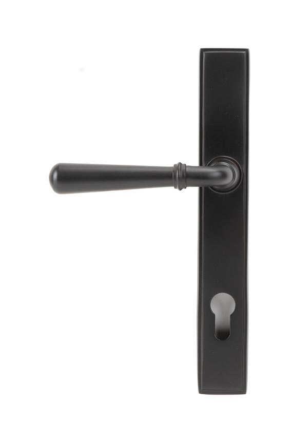 Aged Bronze Newbury Slimline Lever Espag. Lock Set
