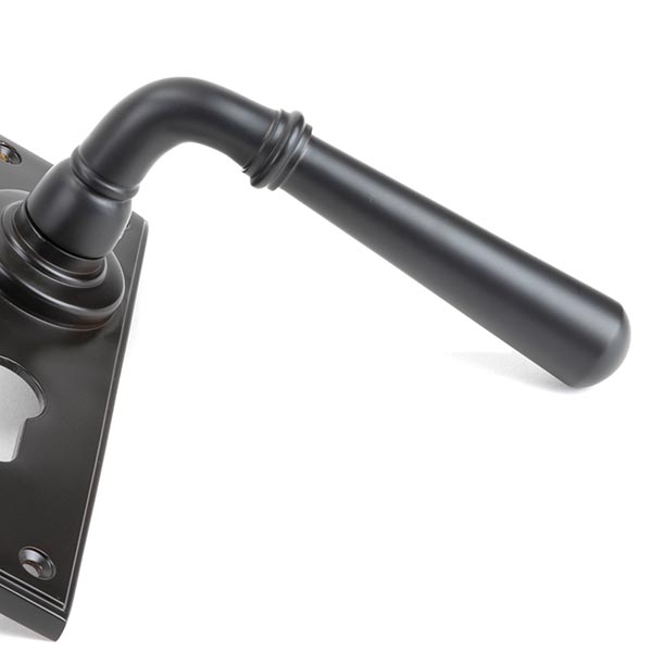 Aged Bronze Newbury Lever Euro Lock Set