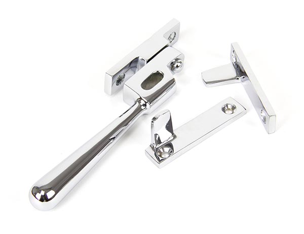 Polished Chrome Night-Vent Locking Newbury Fastener