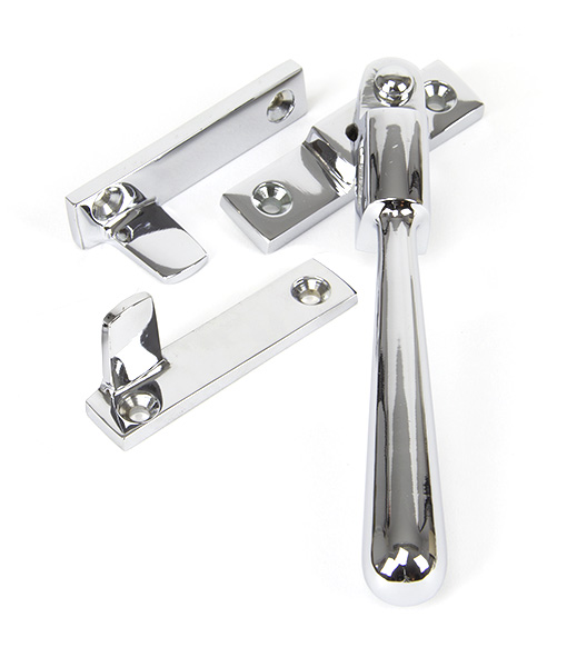 Polished Chrome Night-Vent Locking Newbury Fastener