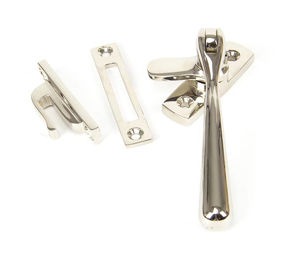 Polished Nickel Locking Newbury Fastener