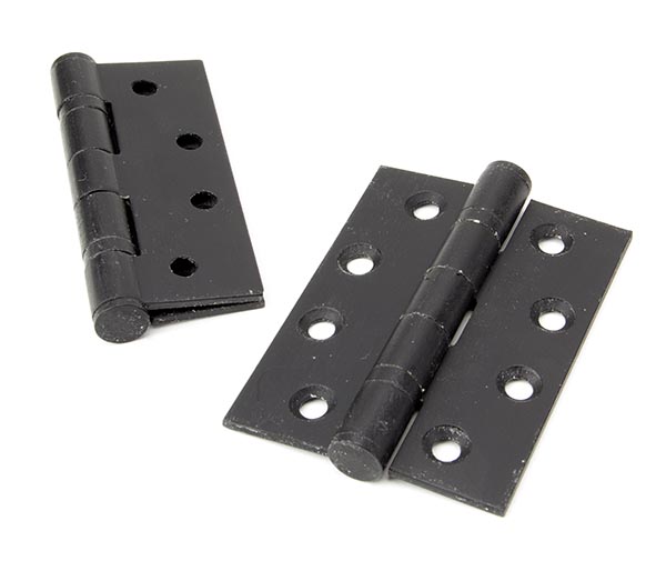 External Beeswax 4" Ball Bearing Butt Hinge (pair)