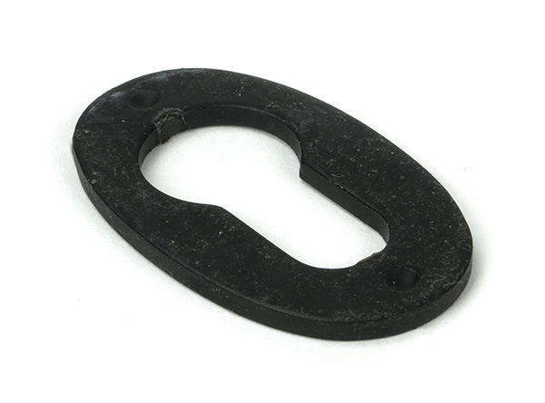 External Beeswax Oval Euro Escutcheon