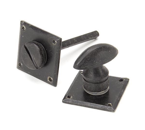 External Beeswax Diamond Bathroom Thumbturn