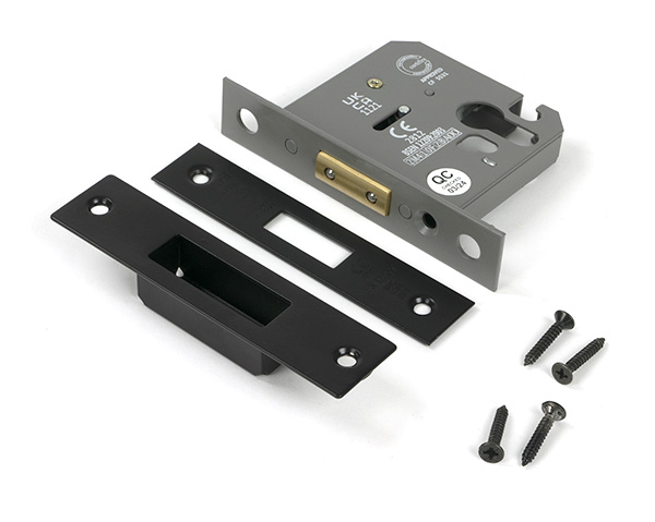 Black 3" Euro Profile Dead Lock