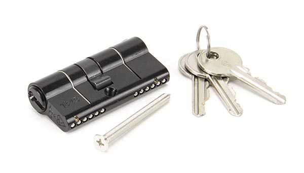 Black 30/35 6pin Euro Cylinder KA