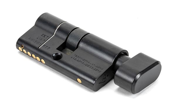 Black 30/30 6pin Euro Cylinder/Thumbturn KA