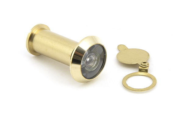 Lacquered Brass Door Viewer 180° (34-56mm Door)