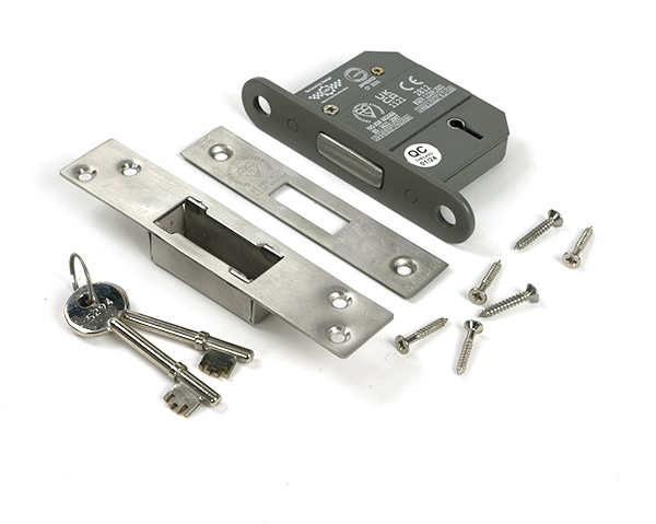 SS 2½" 5 Lever BS Deadlock KA