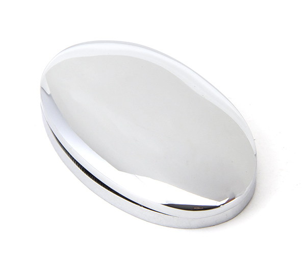 Polished Chrome Oval Escutcheon & Cover