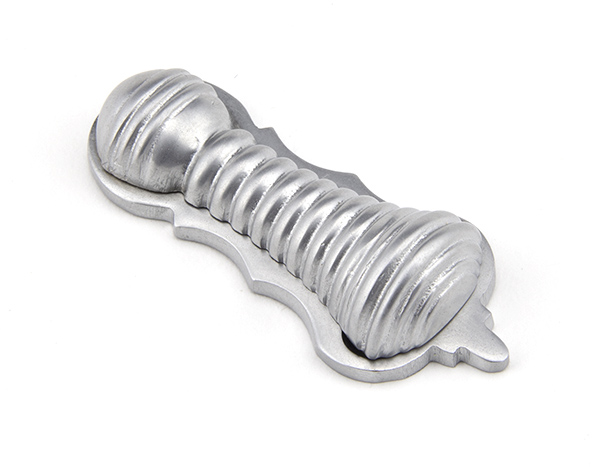 Satin Chrome Beehive Escutcheon