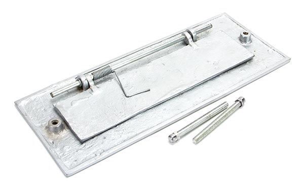 Satin Chrome Small Letter Plate