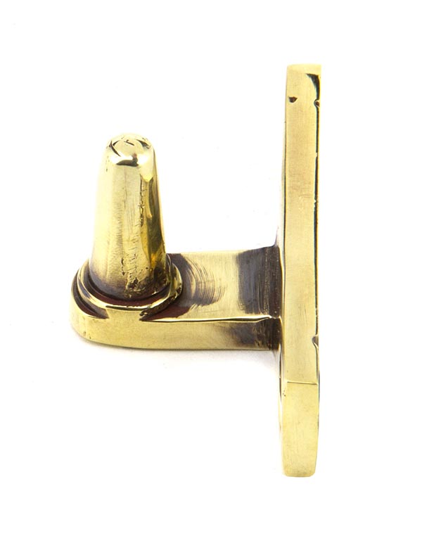 Aged Brass Cranked Stay Pin