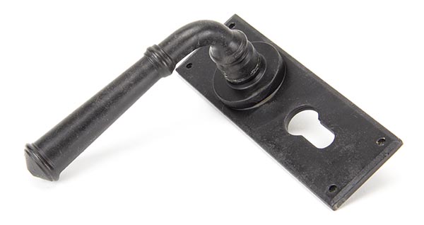 External Beeswax Regency Lever Euro Lock Set