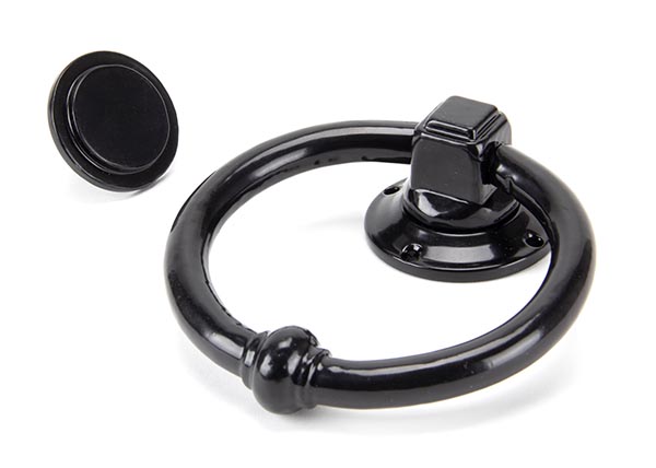 Black Regency Door Knocker