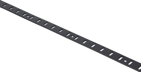 Black Flat Bookcase Strip 1.83m