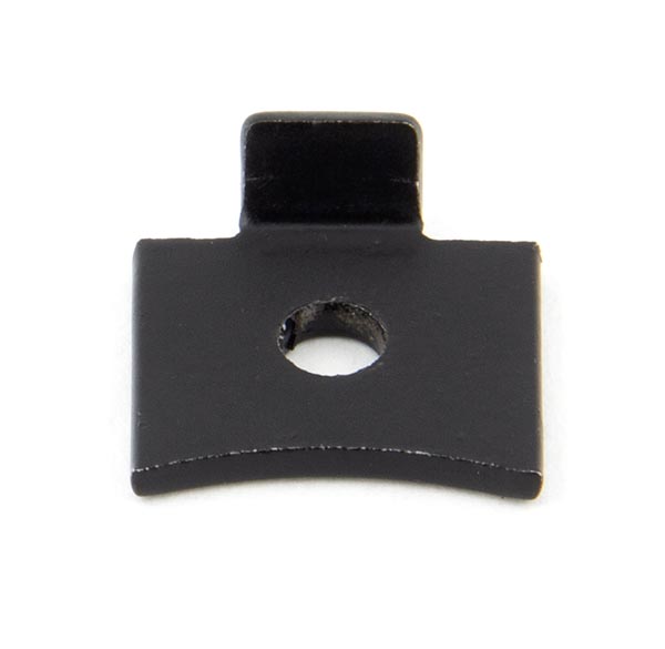 Black Single Stud for Flat Black Bookcase Strip