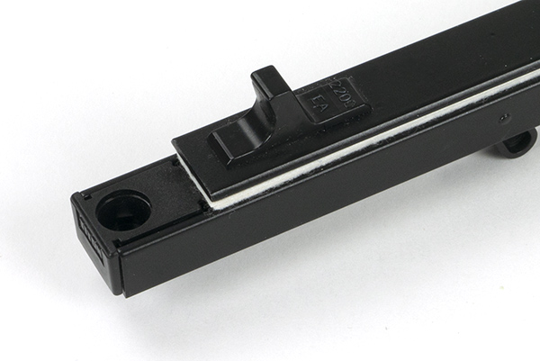 Black Trimvent 4000 Hi Lift Box Vent 255mm x 17mm