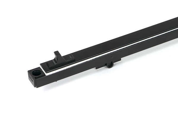 Black Trimvent 4000 Hi Lift Box Vent 400mm x 17mm