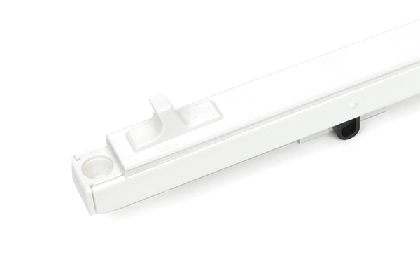 White Trimvent 4000 Hi Lift Box Vent 400mm x 17mm