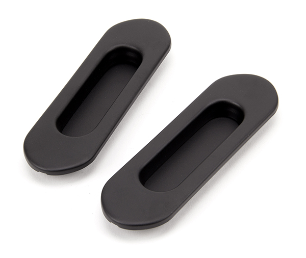 100kg Black (Top Mount) Sliding Door Hardware Kit (3m Track)