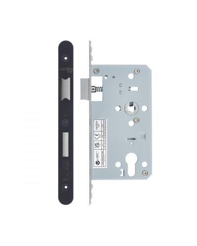 2 Piece - DIN euro sashlock - 72mm c/c - backset 60mm - radius