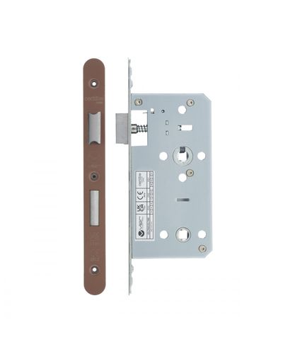 2 Piece - DIN bathroom - 78mm c/c - backset 55mm - radius