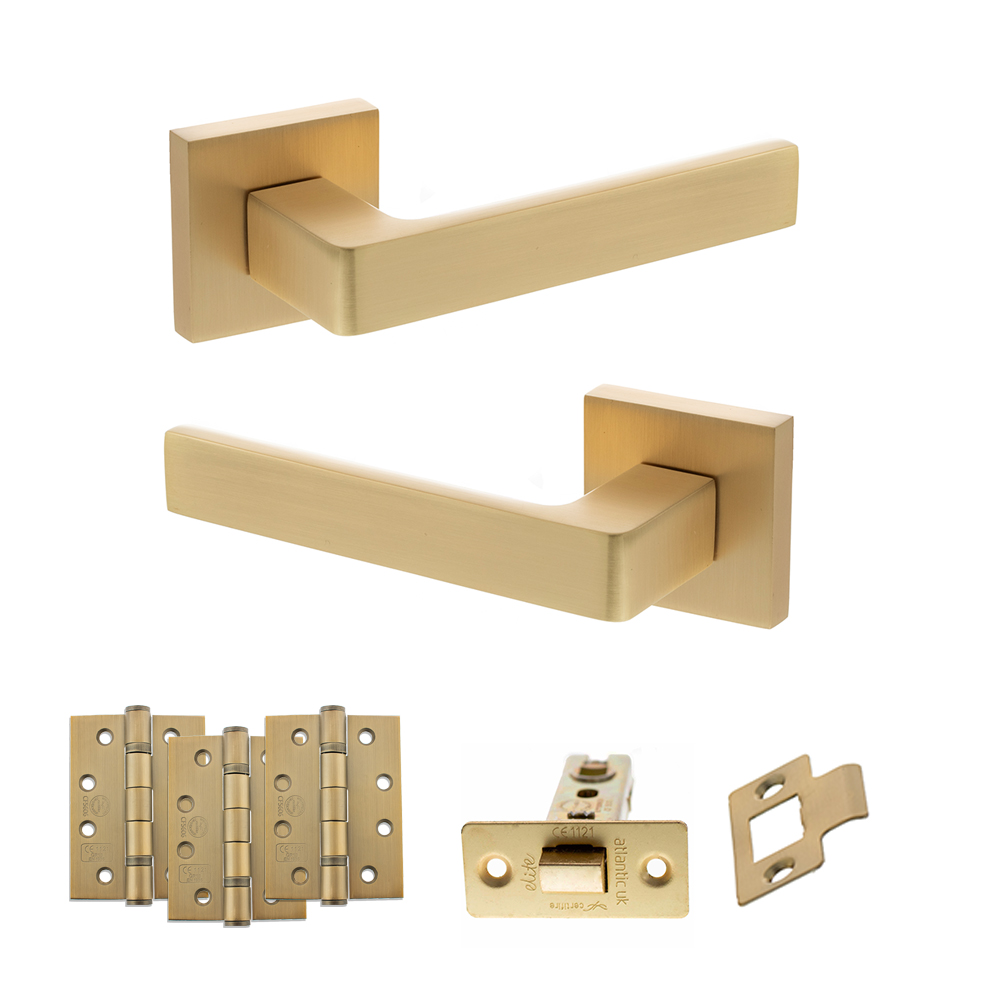 STATUS Montana Door Handle Pack (Latch Set - 2.5