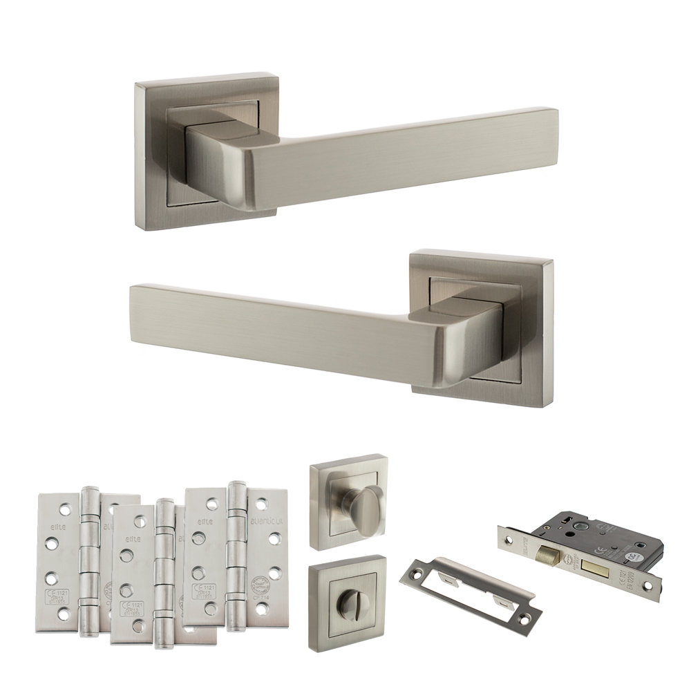 STATUS Montana Door Handle Pack (Bathroom Set - 2.5