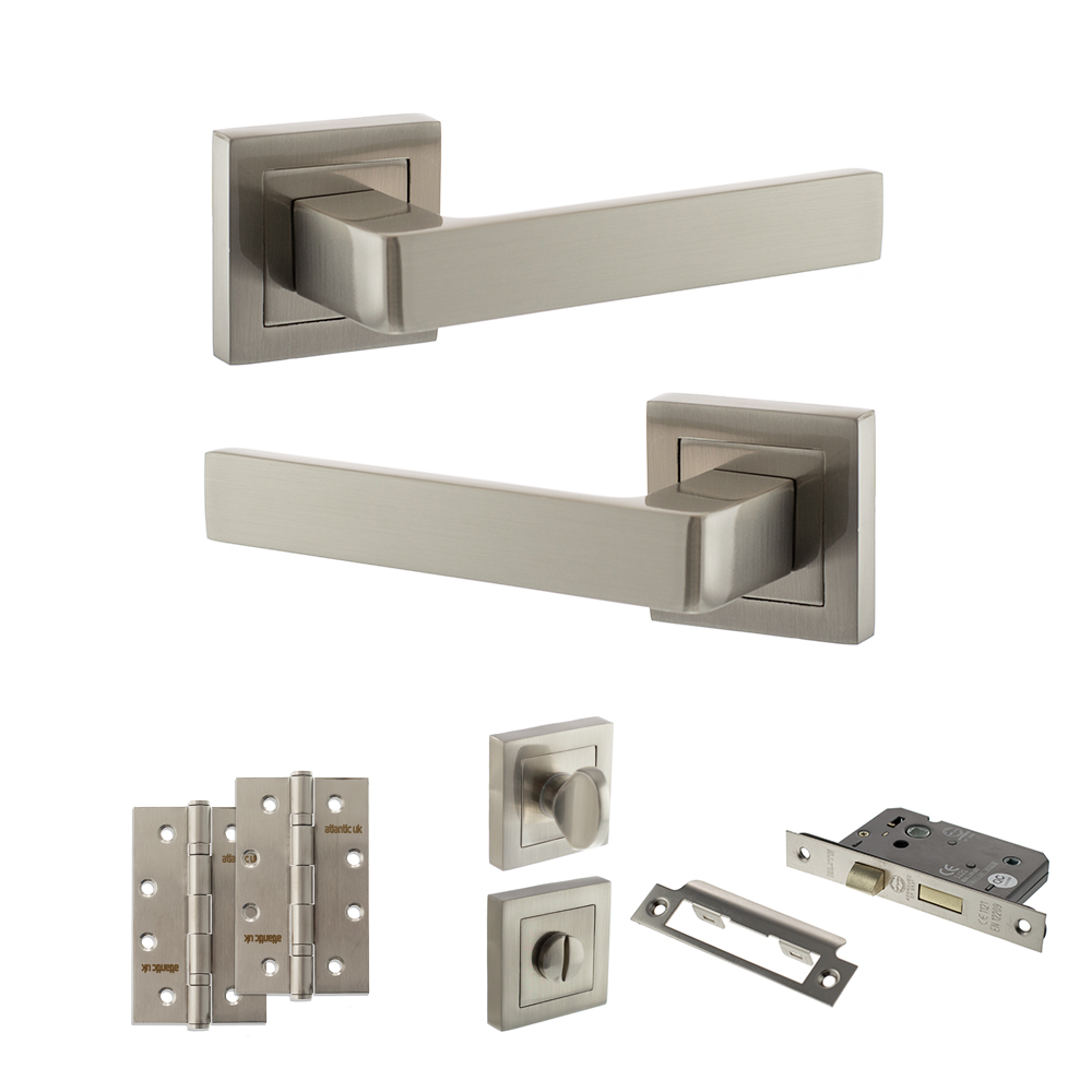 STATUS Montana Door Handle Pack (Bathroom Set - 3