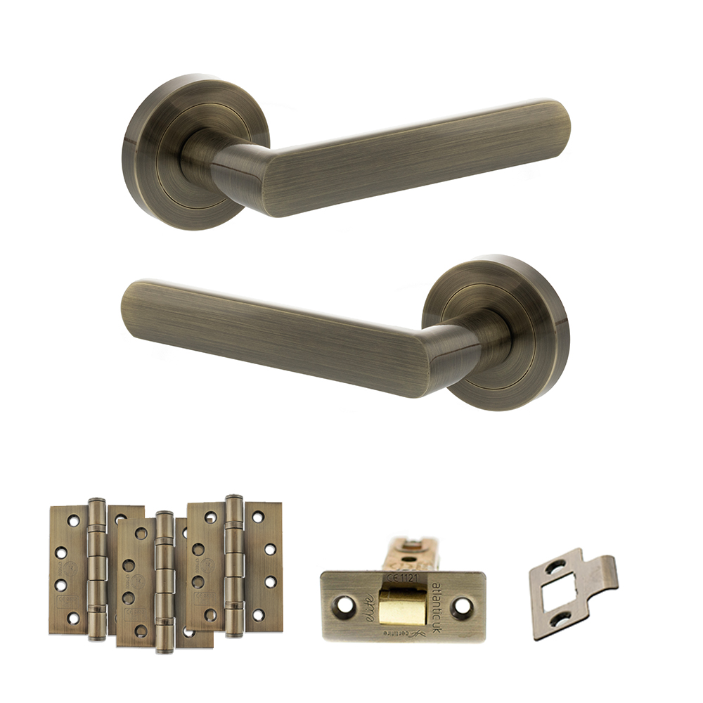 STATUS Carolina Door Handle Pack (Latch Set - 3
