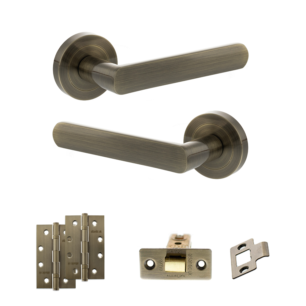 STATUS Carolina Door Handle Pack (Latch Set - 2.5