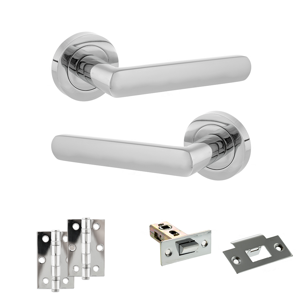 STATUS Carolina Door Handle Pack (Latch Set - 2.5