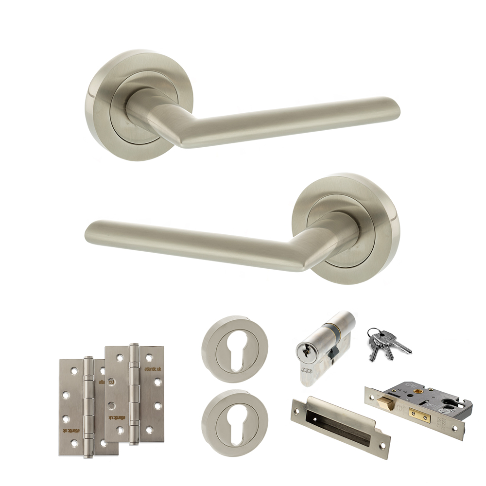 STATUS Alabama Door Handle Pack (Euro Lock Set - 2.5