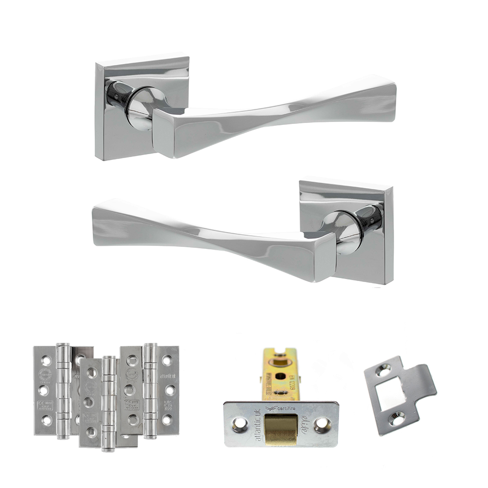 Senza Pari Guido Door Handle Pack (Latch Set - 3