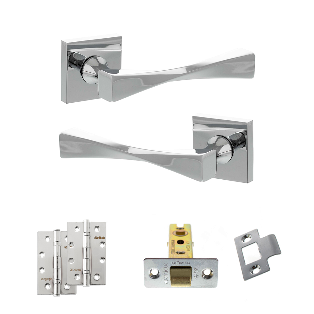 Senza Pari Guido Door Handle Pack (Latch Set - 3
