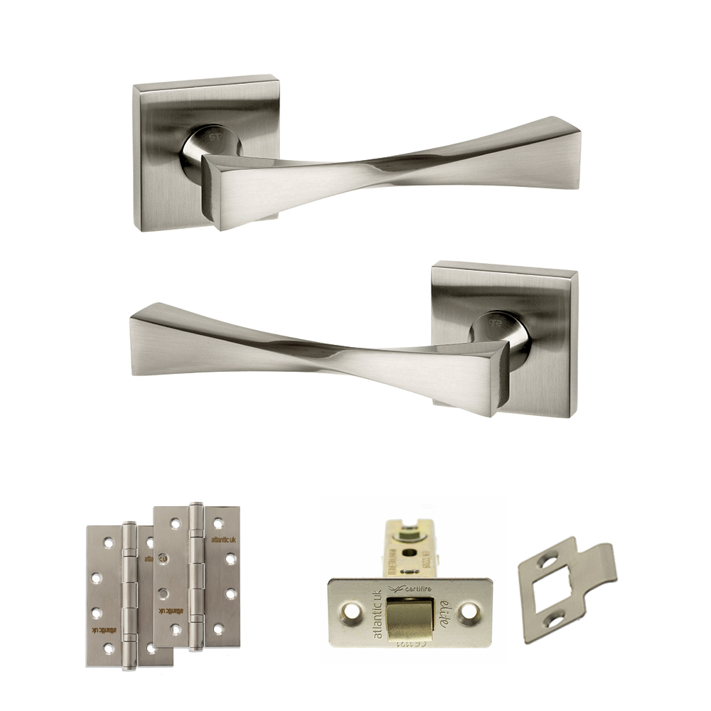 Senza Pari Guido Door Handle Pack (Latch Set - 3