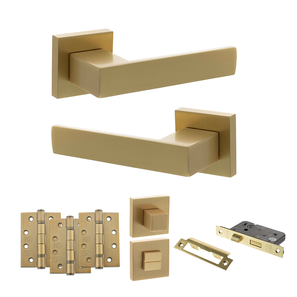 Senza Pari Panetti Door Handle Pack (Bathroom Set - 2.5