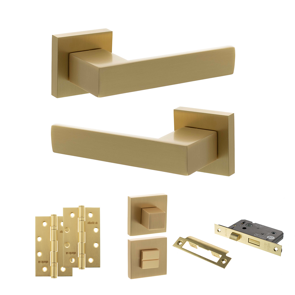 Senza Pari Panetti Door Handle Pack (Bathroom Set - 2.5