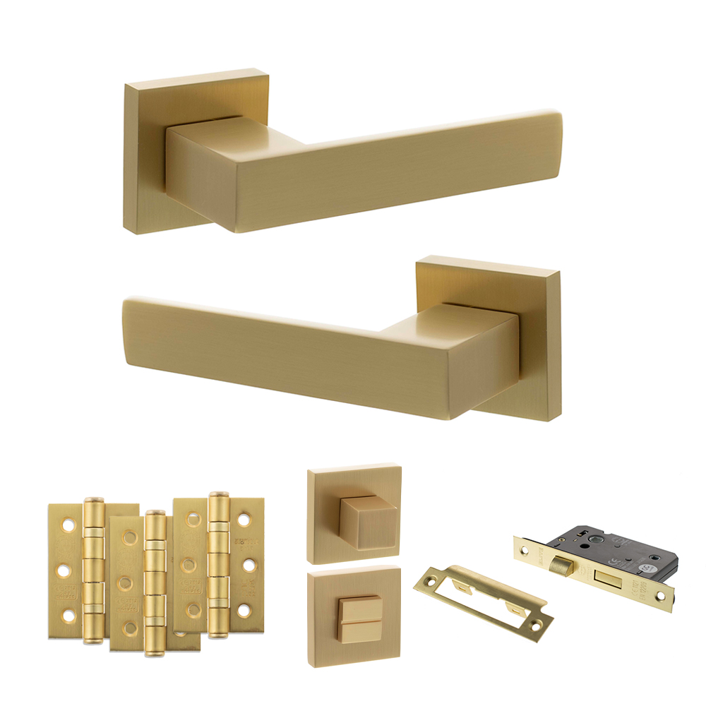 Senza Pari Panetti Door Handle Pack (Bathroom Set - 2.5