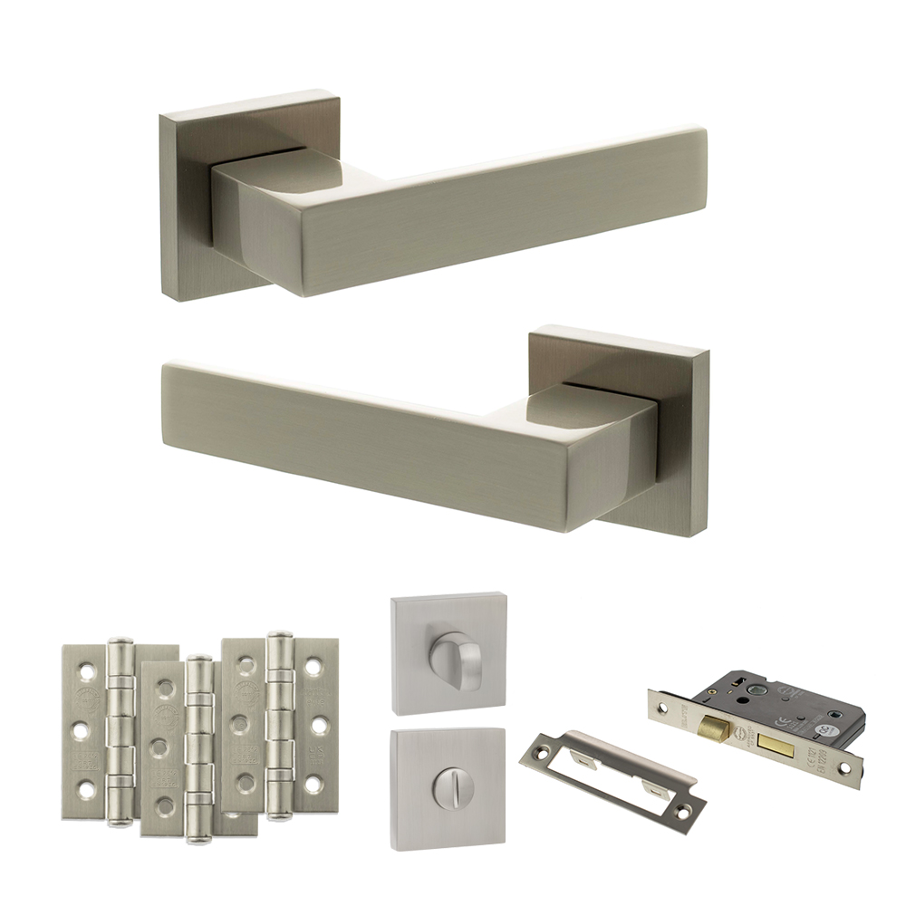 Senza Pari Panetti Door Handle Pack (Bathroom Set - 2.5