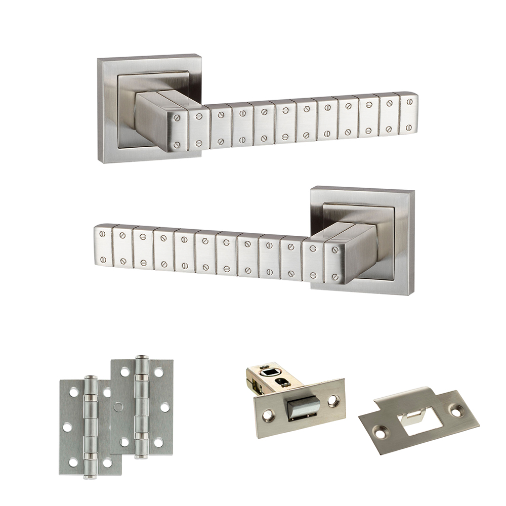 Senza Pari Bianca Door Handle Pack (Latch Set - 2.5